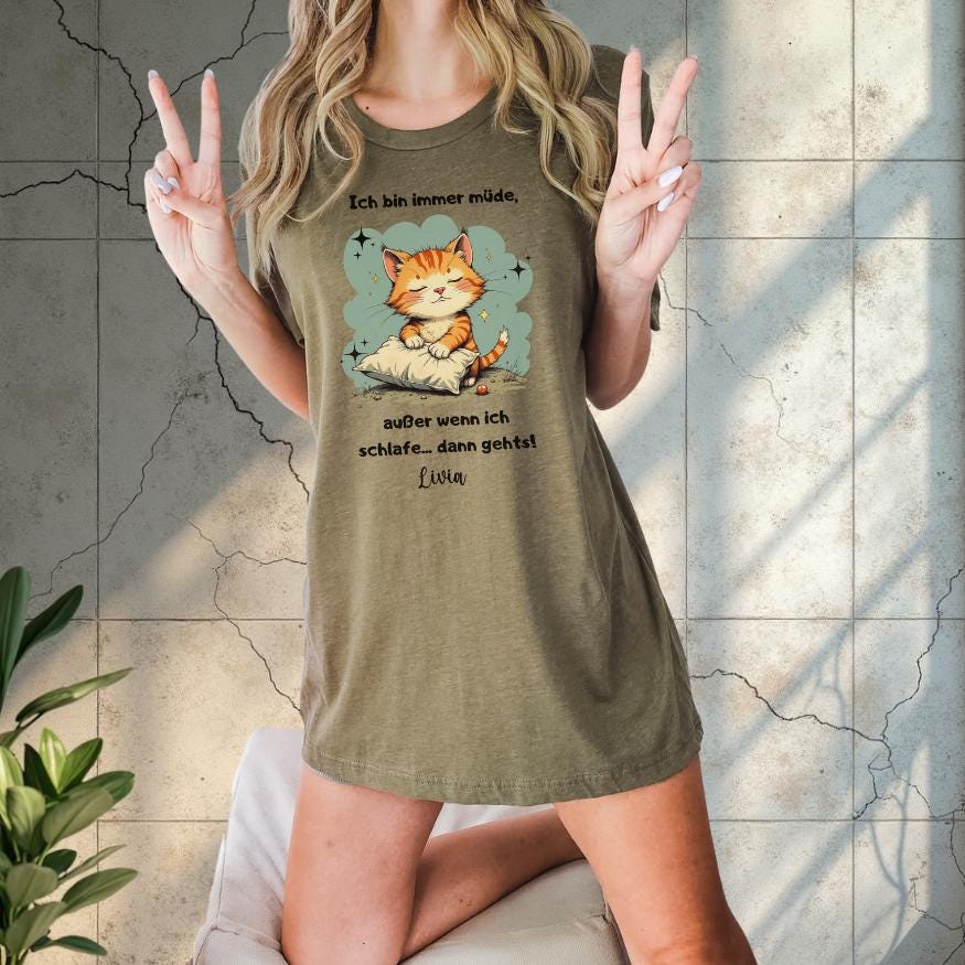 Personalisiertes Schlafshirt Damen, Nachthemd Geschenk Beste Freundin, Geschenke Für Mama, Tshirt Mit Spruch, Offizielles von RiDanielleKreativ