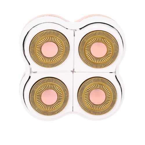 RiToEasysports Haart Ruhestandsersatz des Rosa Kopfs des Körperplattierten Goldes für Retabolische Frauen, Doppelter und Trockener Trockener Gebrauch, Angepasst an 4 Kopfhaare Ablehnungen von RiToEasysports