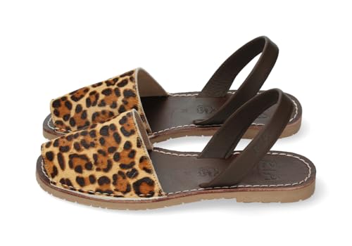 Ria Menorca - Damen - Sandale - Rueda Caramelo - Java Leopard - Velvet Chocolate - 39 Ria Menorca - Damen - Sandale - Rueda Caramelo - Java Leopard - Velvet Chocolate - 39 von Ria Menorca