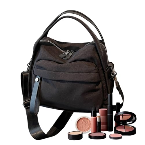 Einkaufstasche - Handtaschen Frauen Große Reißverschlussbalken für tägliche Pendelverkehr, Arbeit und Reisen mit elegantem Soft -Top -Griff, Sling -Design für geräumige Mehrkompartiment Carryall Offic von Riaisttd