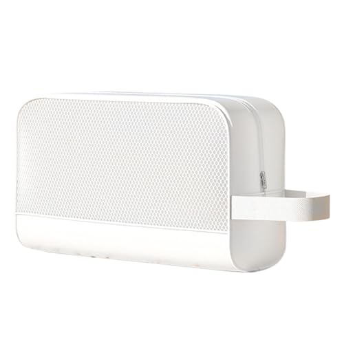 Gym Toiletry Bag Women, Waterproof Shower Tote Zipper, Travel Makeup Storage Organizer, Size About 26x10.5x16cm Compact Lightweight for Gym, Camping, and Daily Use von Riaisttd