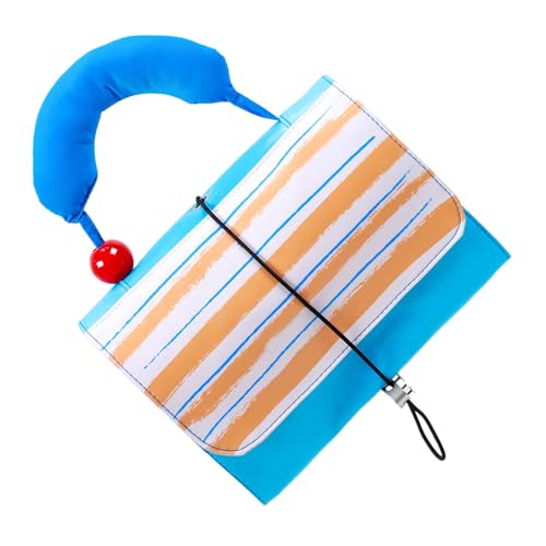 Reise-Make-up-Tasche, faltbarer Kulturbeutel mit abnehmbaren Taschen, 23 x 17 x 7 cm, großes Fassungsvermögen, tragbarer Kosmetik-Organizer, faltbare Make-up-Tasche für Freunde, Männer, Pinsel, Blaue von Riaisttd