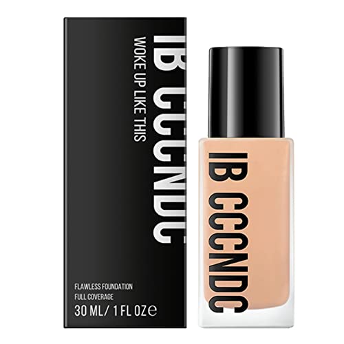 Flüssige Foundation mit voller Deckkraft,Bright Boost Hydrating Tint Makeup Liquid Foundation | Langanhaltende ölkontrollierende Make-up-Creme, Kosmetik für Frauen und Mädchen, Flecken, Haut Rianpesn von Rianpesn