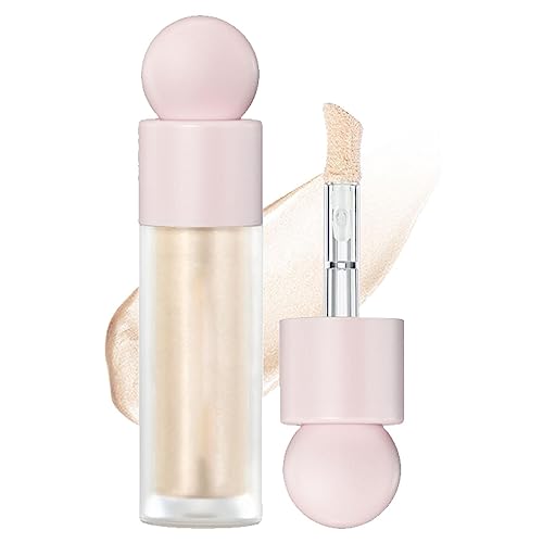 Flüssiger Textmarker - Wasserfeste Textmarker und Luminizer für das Gesicht | Highlighter-Make-up für Gesicht und Körper, Gesichts-Highlighter und Luminizer für Frauen und Mädchen Rianpesn von Rianpesn