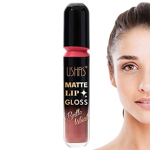 Langanhaltender Lippenfleck,Samtiger Lippenstift - Feuchtigkeitsspendende Lippenkosmetik, nicht klebriger Cup-Lipgloss, wischfester Lippenstift für Frauen und Mädchen Rianpesn von Rianpesn