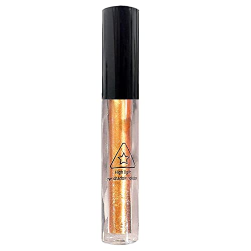 -Lidschatten | Flüssiger Glitzer-Lidschatten - Liquid High Pigments Gloss Sparkling Shimmer Sparkle Glow Lidschatten Glänzendes Make-up Rianpesn von Rianpesn