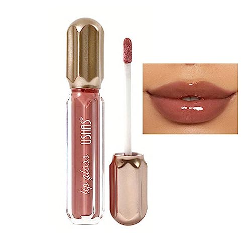 Nude Matte Lippenstift,Hochpigmentierter Lippenstift-Antihaftbecher - Lippenstift-Fleck, wasserdicht, verblasst nicht, Lippenstift-Make-up für Mädchen und Frauen, Make-up-Geschenk Rianpesn von Rianpesn