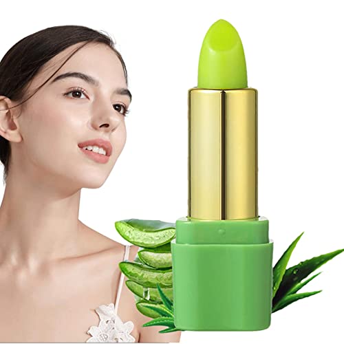 Ph Lippenstift Farbwechsel, Magische Temperatur, die Farben ändert, Lip Stain Gloss Feuchtigkeitsspendendes und langanhaltendes, wasserfestes Lippenbalsam-Make-up für Frauen und Mädchen Rianpesn von Rianpesn