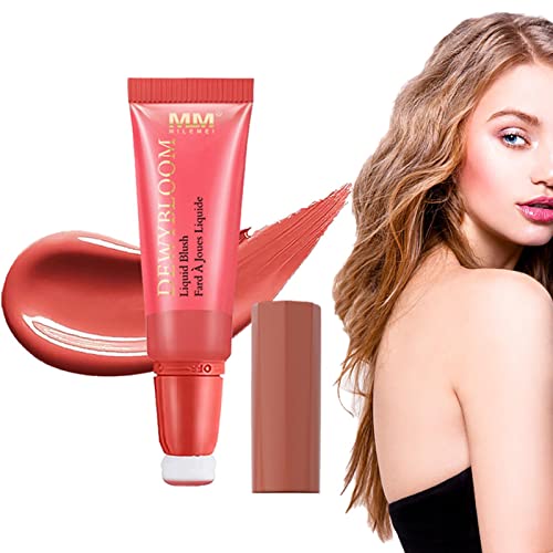 Wangenstock | Tragbarer Flüssig-Highlighter-Make-up-Stick - 10 ml Highlighter Makeup Brightening Shadow Keep Clean für Lidschatten Rouge Lipgloss Cheek Lip Rianpesn von Rianpesn