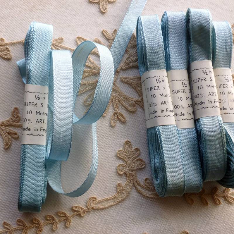 Antikes Webband Zehn Meter von Ribbonflowers