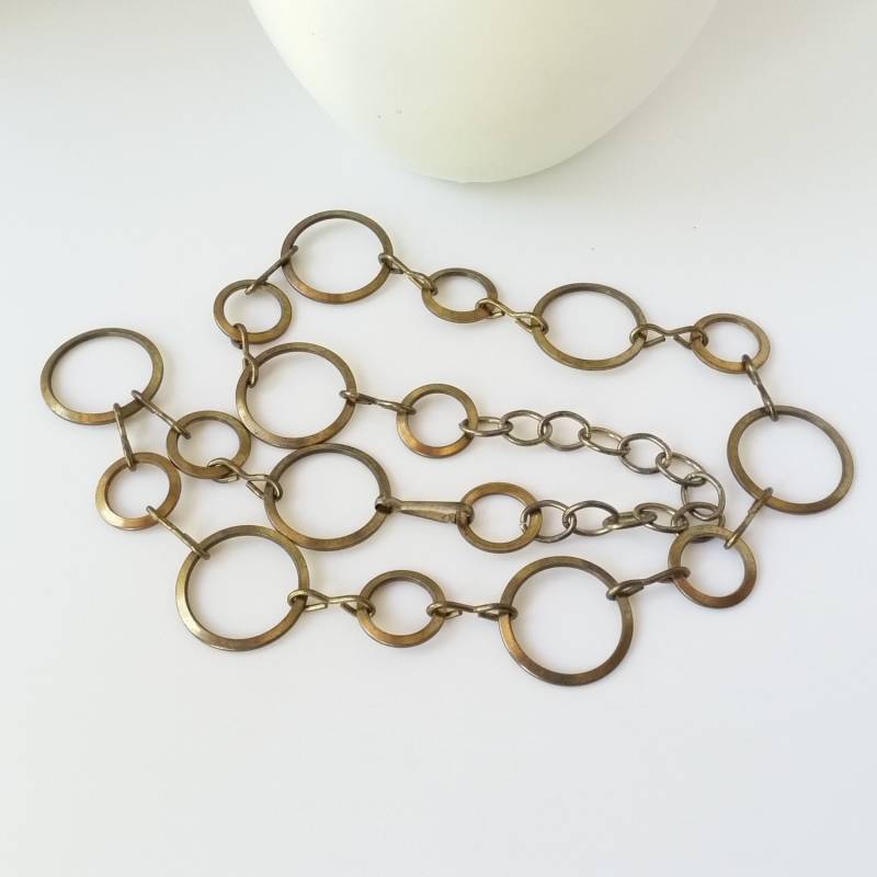 Boho Brass Belt, Halskette, Long Chic Retro Hip Hoops Style Für Sie Boho Brass Belt, Halskette, Long Chic Retro Hip Hoops Style Für Sie von RibbonsandGlass