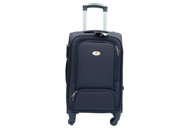 Ribelli Weichgepäck-Trolley Weichgepäck Koffer, Trolley Koffer mit 4 Rollen, Reisekoffer mit TSA-Schloss, Rollkoffer mit Teleskopgriff von Ribelli