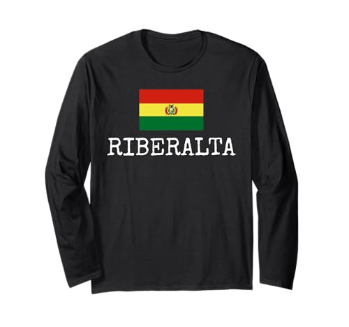 Riberalta Land Bolivien Familienausflug Bolivien Männer Frauen Langarmshirt von Riberalta City Bolivariano Vacation Toddler