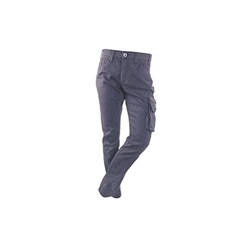 RICA LEWIS - Herren Arbeitsjeans - Größe 52 - Multi-Pocket - Bequemer gerader Schnitt - Fibreflex - Twill Stretch - Gr von Rica Lewis