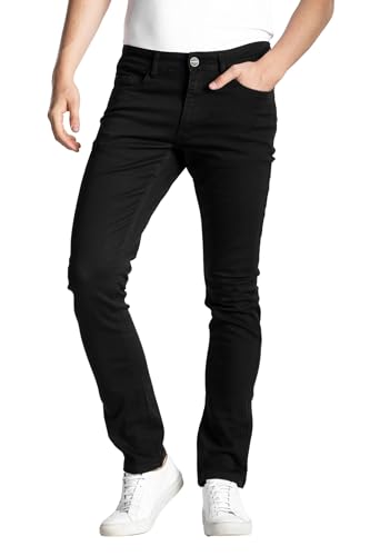 Rica Lewis Herren Straight Leg Jeanshose RL 80 NEW ORIGINALS FIBREFLEX, schwarz, Gr. 40 (Herstellergröße: W33-L33-FR:42 ) von Rica Lewis