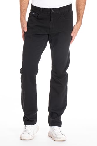 Rica Lewis Herren Walker Rl70 Cotton Straight Fit Jeans, Schwarz, 60 von Rica Lewis