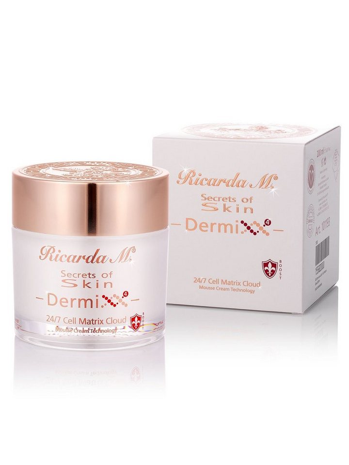 Ricarda M. Anti-Aging-Creme "SOS 24/7 Cell Matrix Cloud Face Cream" 200ml, mit Anti-Aging-Formel (studienbelegt): Zellaktivierung- & verjüngung von Ricarda M.