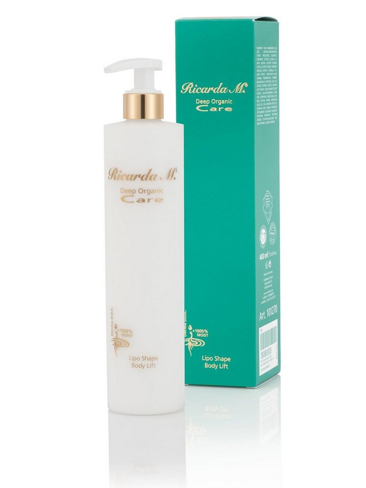 Ricarda M. Bodylotion "DOC Lipo Shape Body Lift" 400ml, mit Anti-Aging-Formel (studienbelegt): optische Straffung Ricarda M. Bodylotion "DOC Lipo Shape Body Lift" 400ml, mit Anti-Aging-Formel (studienbelegt): optische Straffung von Ricarda M.