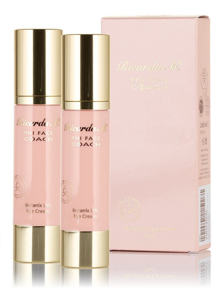 Ricarda M. Feuchtigkeitscreme Anti-Aging Augencreme mit Lifting-Effekt, 2-tlg., Hyaluron & Stammzellen-Komplex, glättet & strafft die Haut Ricarda M. Feuchtigkeitscreme Anti-Aging Augencreme mit Lifting-Effekt, 2-tlg., Hyaluron & Stammzellen-Komplex, glättet & strafft die Haut von Ricarda M.