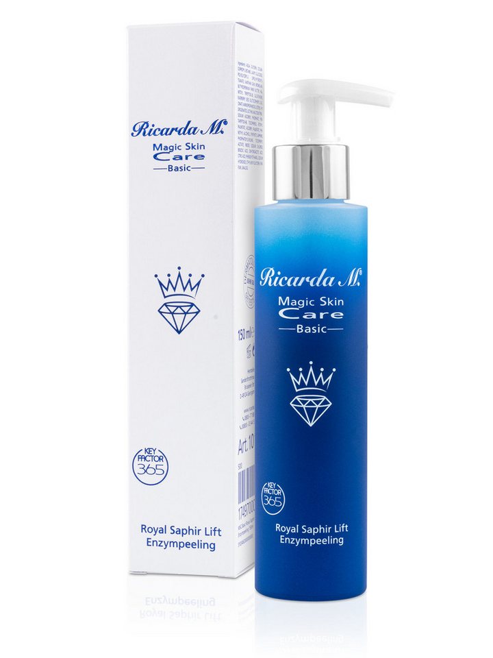 Ricarda M. Gesichtspeeling "MSC Royal Saphir Lift Enzympeeling", mit Anti-Aging-Formel (studienbelegt): reinigt sanft & effektiv von Ricarda M.