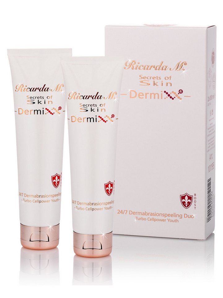 Ricarda M. Gesichtspeeling "SOS Dermixx4" Gesichtspflege – Mit Hibiscinsäure & Mikro-Peeling, 2-tlg., für glattere, verfeinerte Haut – Vegan & dermatologisch getestet Ricarda M. Gesichtspeeling "SOS Dermixx4" Gesichtspflege – Mit Hibiscinsäure & Mikro-Peeling, 2-tlg., für glattere, verfeinerte Haut – Vegan & dermatologisch getestet von Ricarda M.