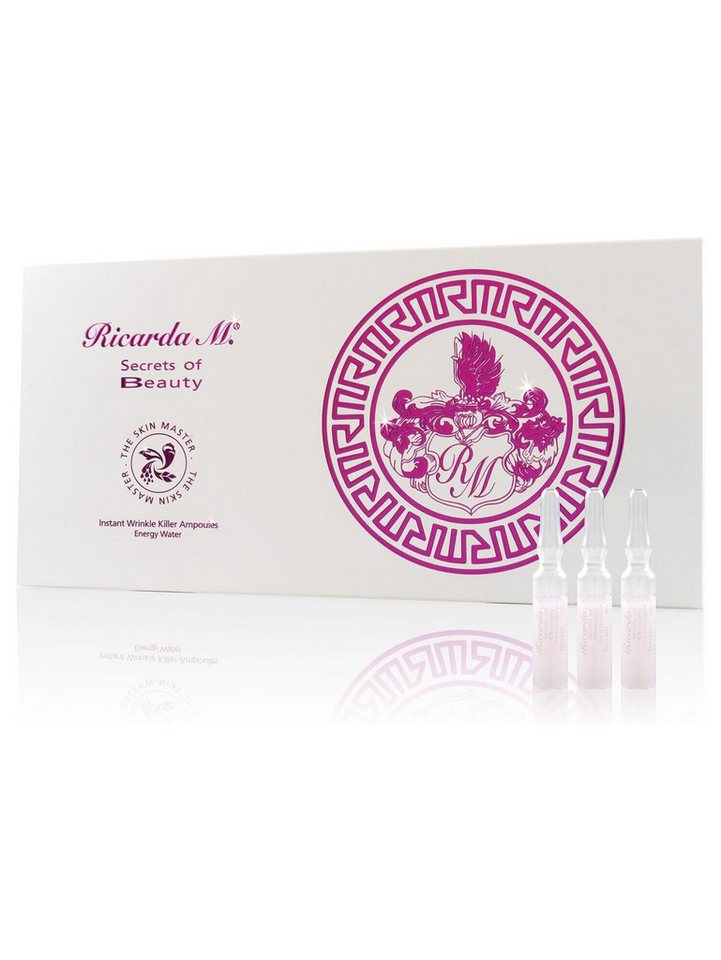 Ricarda M. Gesichtsserum Anti-Aging Kur mit Sofort-Lifting-Effekt, 56-tlg., Hyaluron & Pflanzenextrakten, glättet Falten sichtbar Ricarda M. Gesichtsserum Anti-Aging Kur mit Sofort-Lifting-Effekt, 56-tlg., Hyaluron & Pflanzenextrakten, glättet Falten sichtbar von Ricarda M.