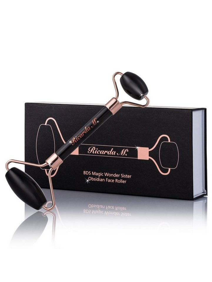 Ricarda M. Massageroller "Magic Wonder Sister Obsidian Face Roller", 1-tlg., -, Fördert Durchblutung & Beruhigung, Anti-Aging & Gesichtsstraffung von Ricarda M.