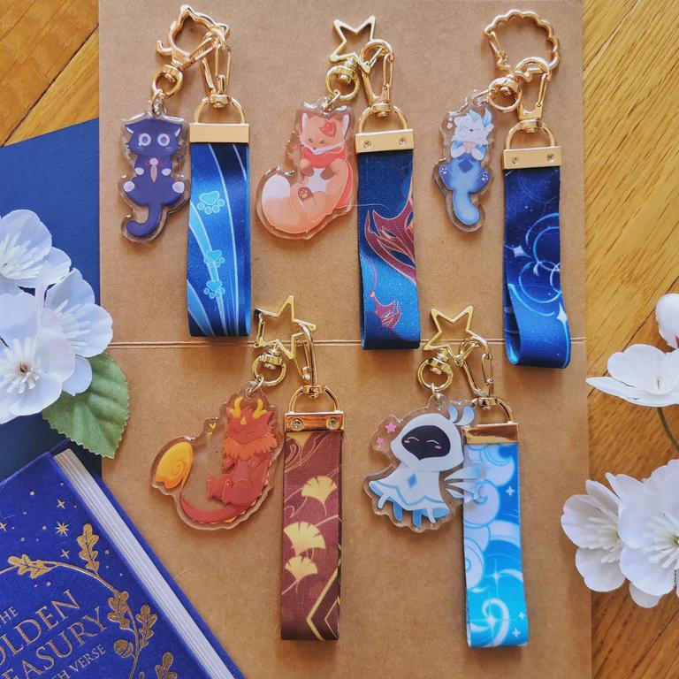 Genschin | Lanyard Schlüsselanhänger Genschin | Lanyard Schlüsselanhänger von RiccoArt