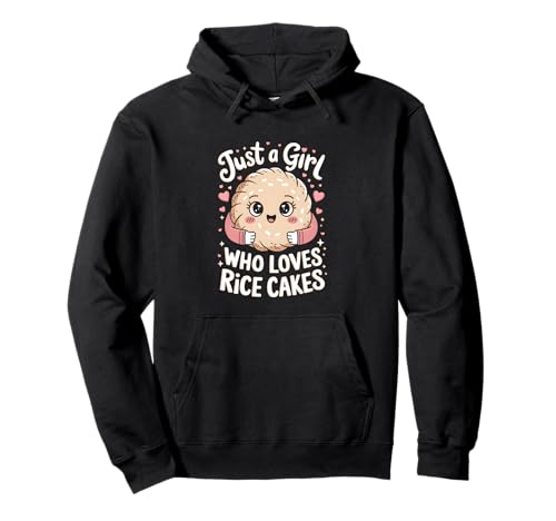 Nur EIN Mädchen, das Reiskuchen liebt Pullover Hoodie Nur EIN Mädchen, das Reiskuchen liebt Pullover Hoodie von Rice Cake Food