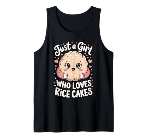 Nur EIN Mädchen, das Reiskuchen liebt Tank Top Nur EIN Mädchen, das Reiskuchen liebt Tank Top von Rice Cake Food