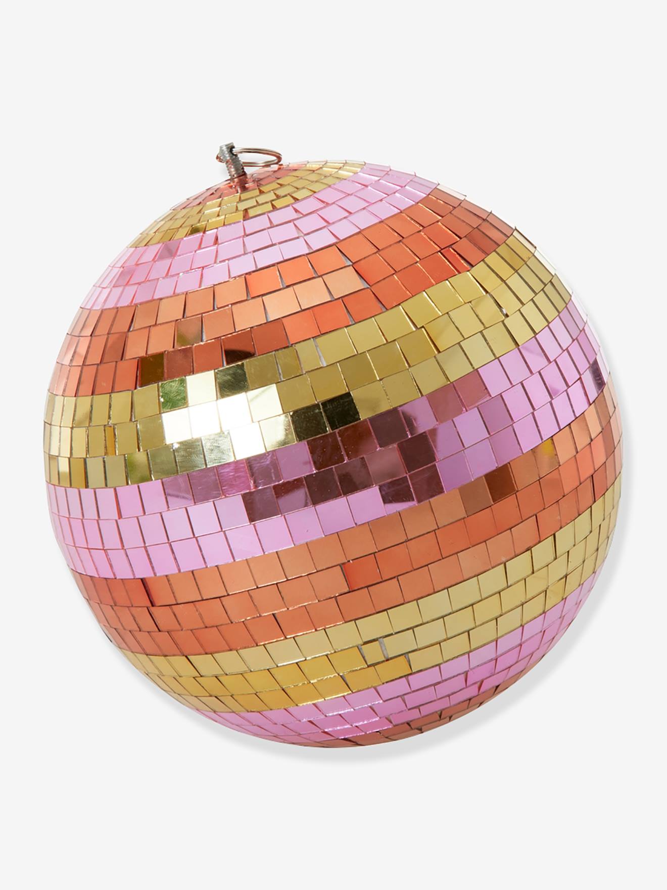 Große Discokugel STRIPES & GOLD rice Große Discokugel STRIPES & GOLD rice von Rice