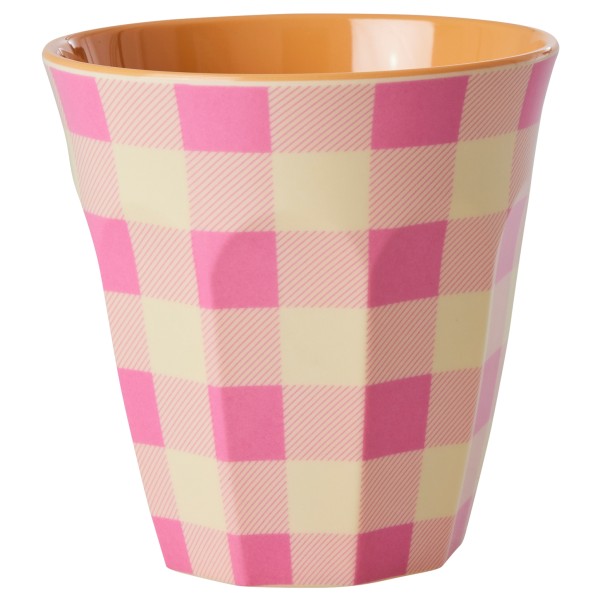 Rice - Melamine Cup - Becher Gr 400 ml rosa von Rice