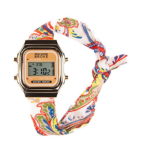 Rich Gone Broke Unisex-Armbanduhr Téhéran Digital Quarz Textil DLGte Rich Gone Broke Unisex-Armbanduhr Téhéran Digital Quarz Textil DLGte von Rich Gone Broke