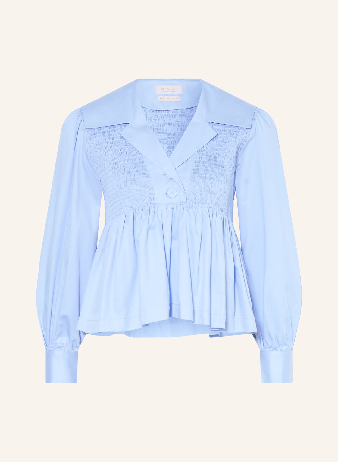 Rich & Royal Blusenshirt blau von Rich & Royal