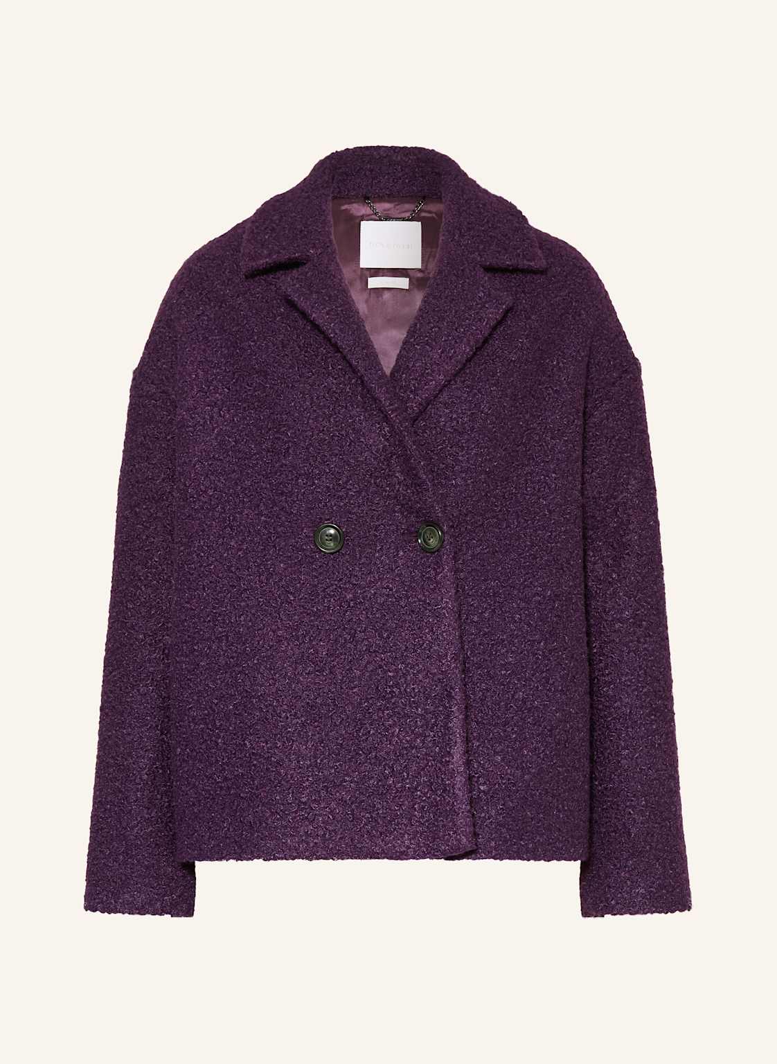 Rich & Royal Bouclé-Jacke lila von Rich & Royal