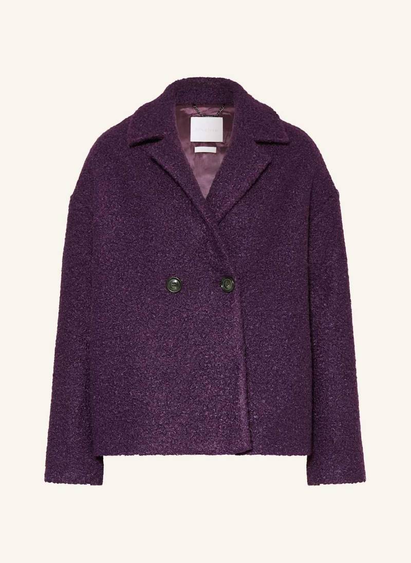 Rich & Royal Bouclé-Jacke lila von Rich & Royal