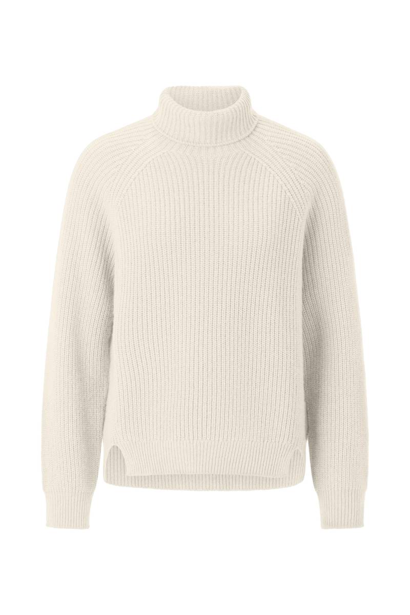 Rich & Royal - Cozy Crew Turtle Neck pearl white - Gr. - M von Rich & Royal