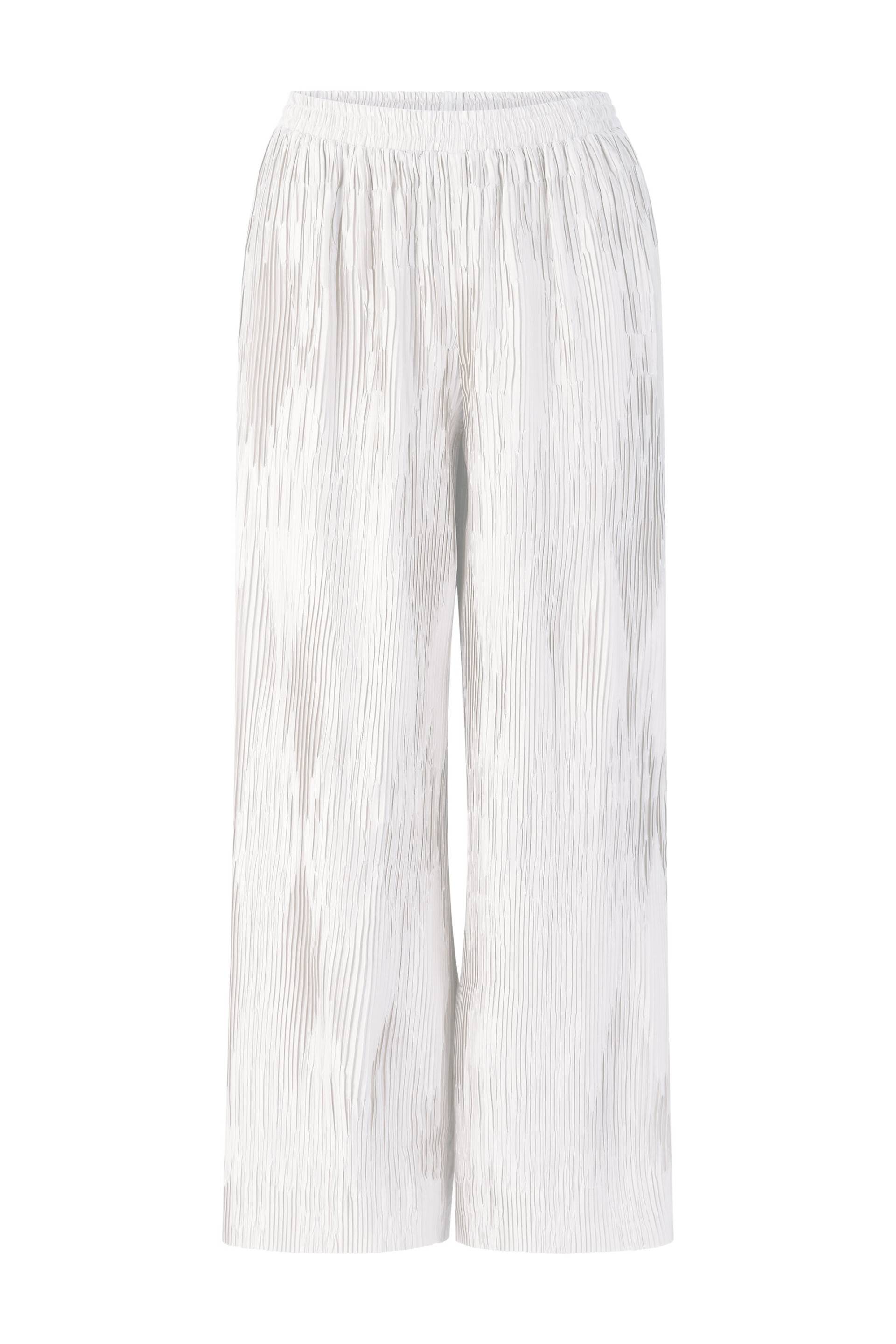 Rich & Royal - Crinkle Pants pearl white - Gr. - 36 von Rich & Royal