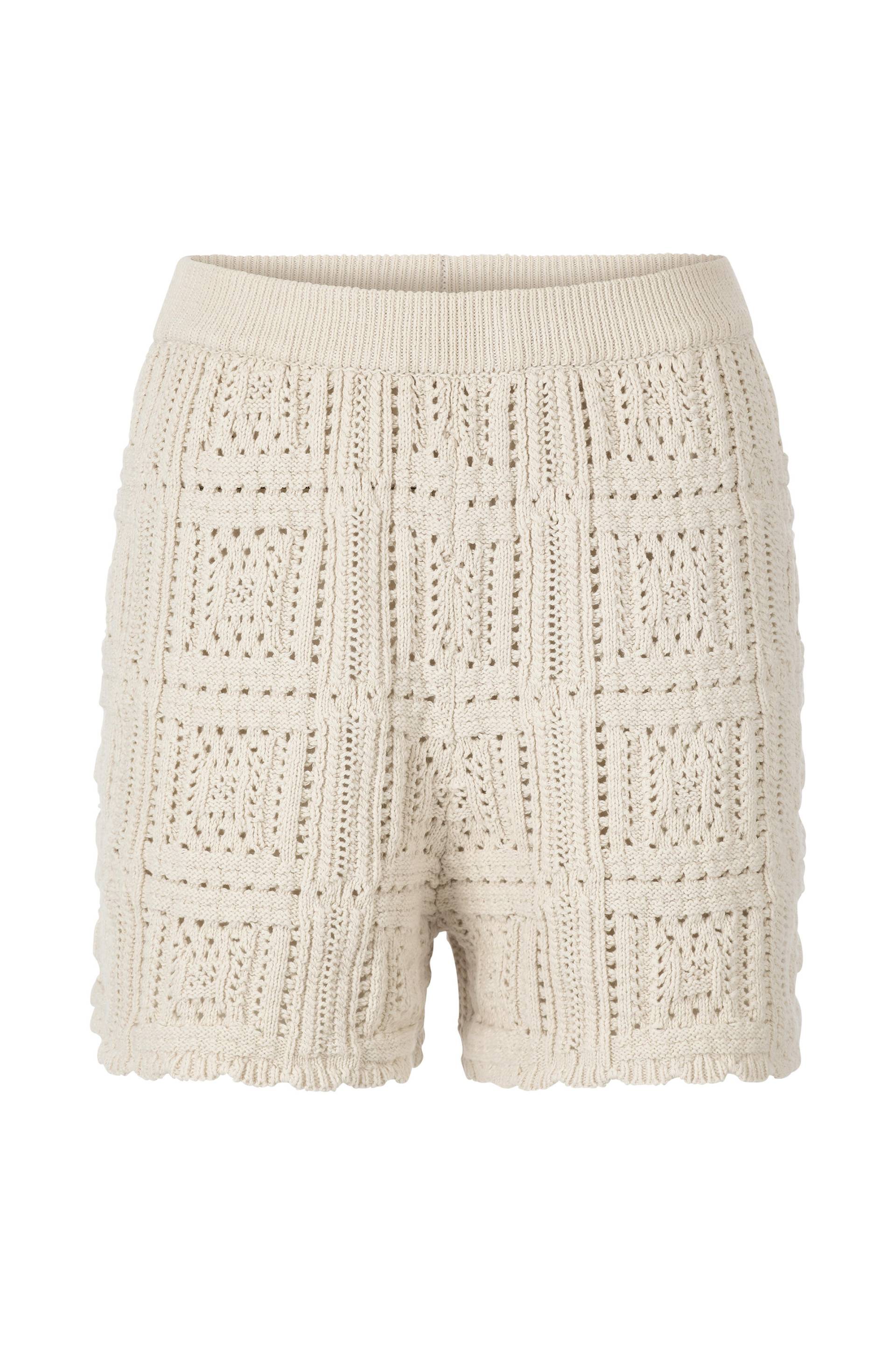 Rich & Royal - Crochet Shorts pearl white - Gr. - XS von Rich & Royal