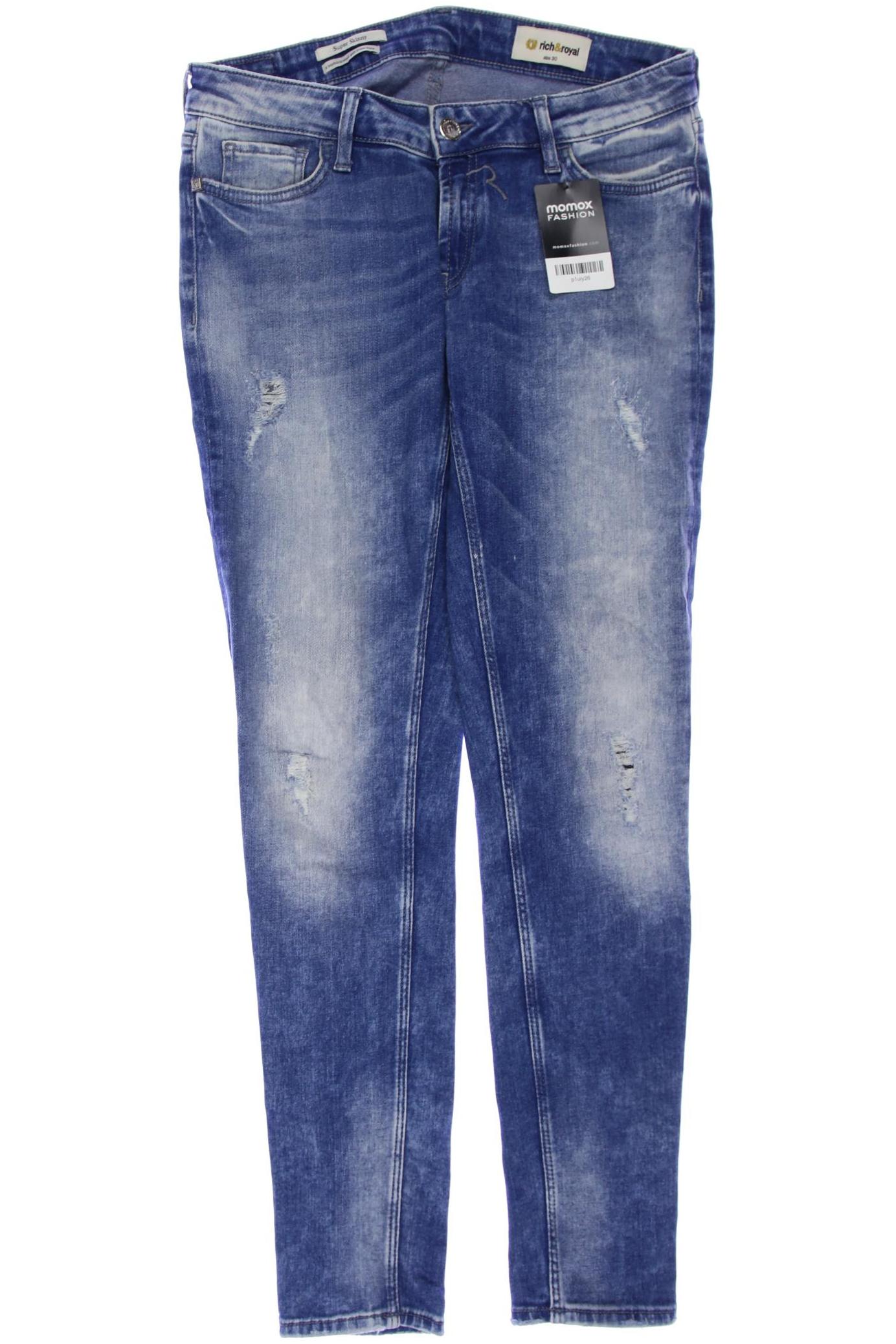 Rich & Royal Damen Jeans, blau von Rich & Royal