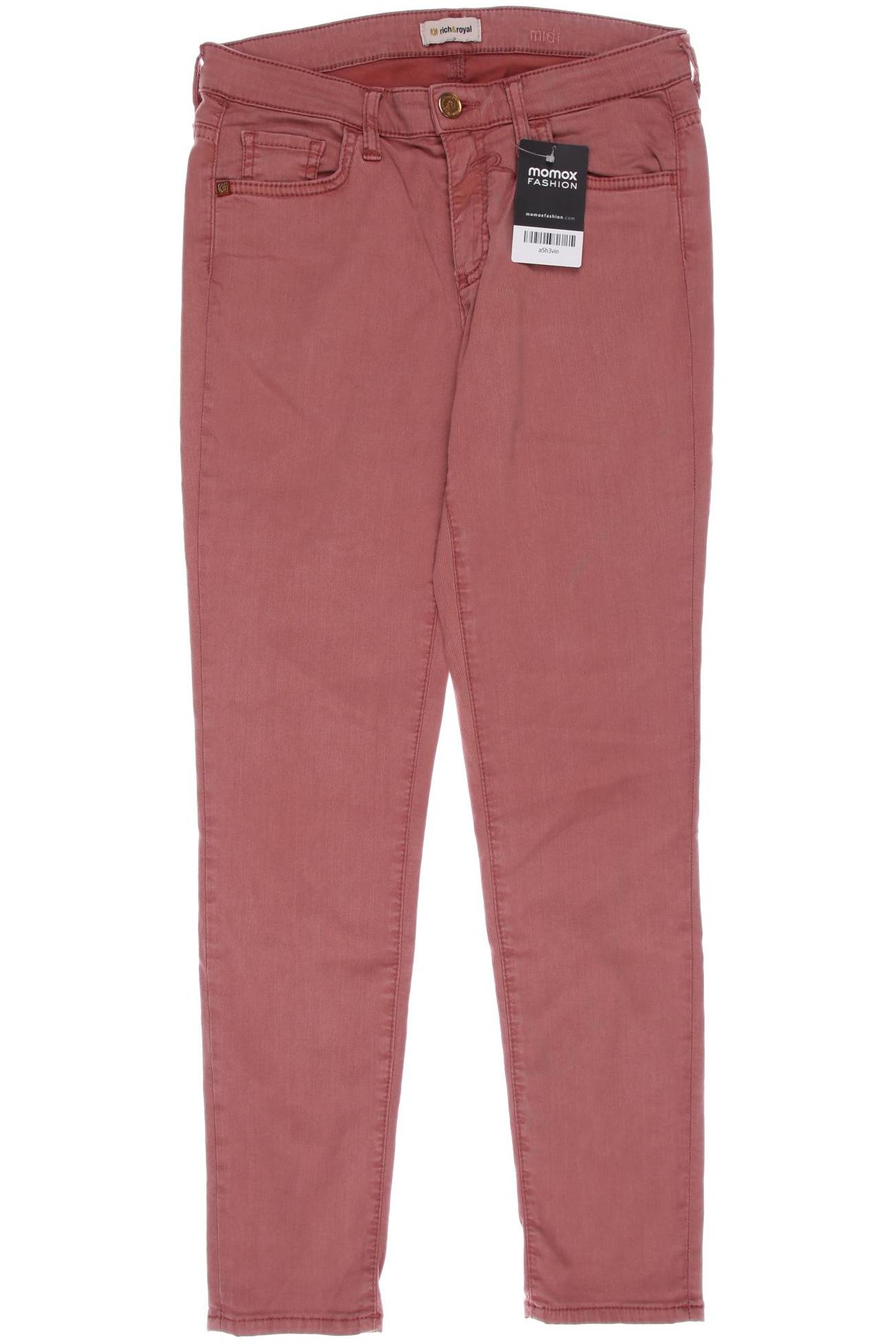 Rich & Royal Damen Jeans, pink, Gr. 38 von Rich & Royal