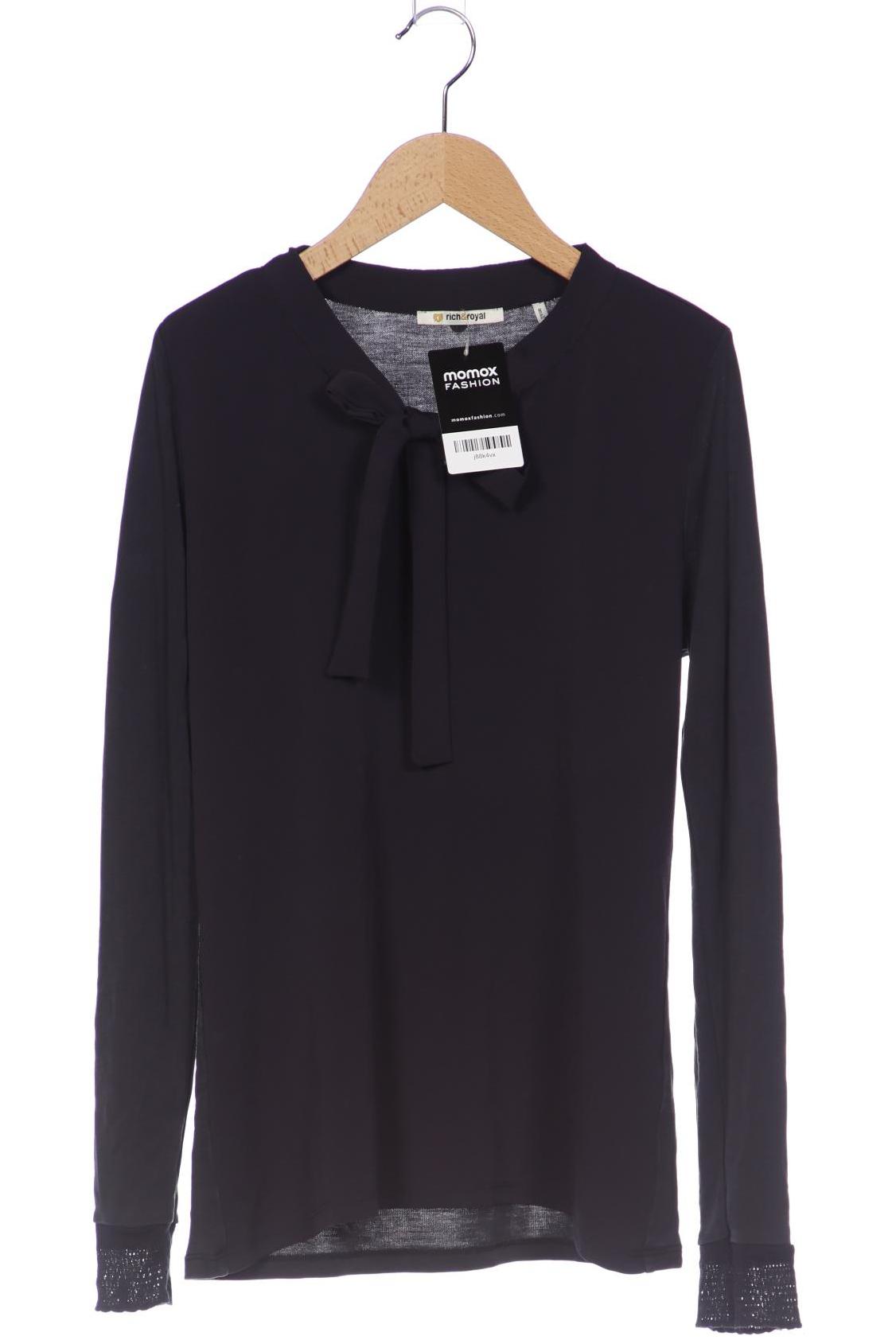 Rich & Royal Damen Langarmshirt, marineblau von Rich & Royal