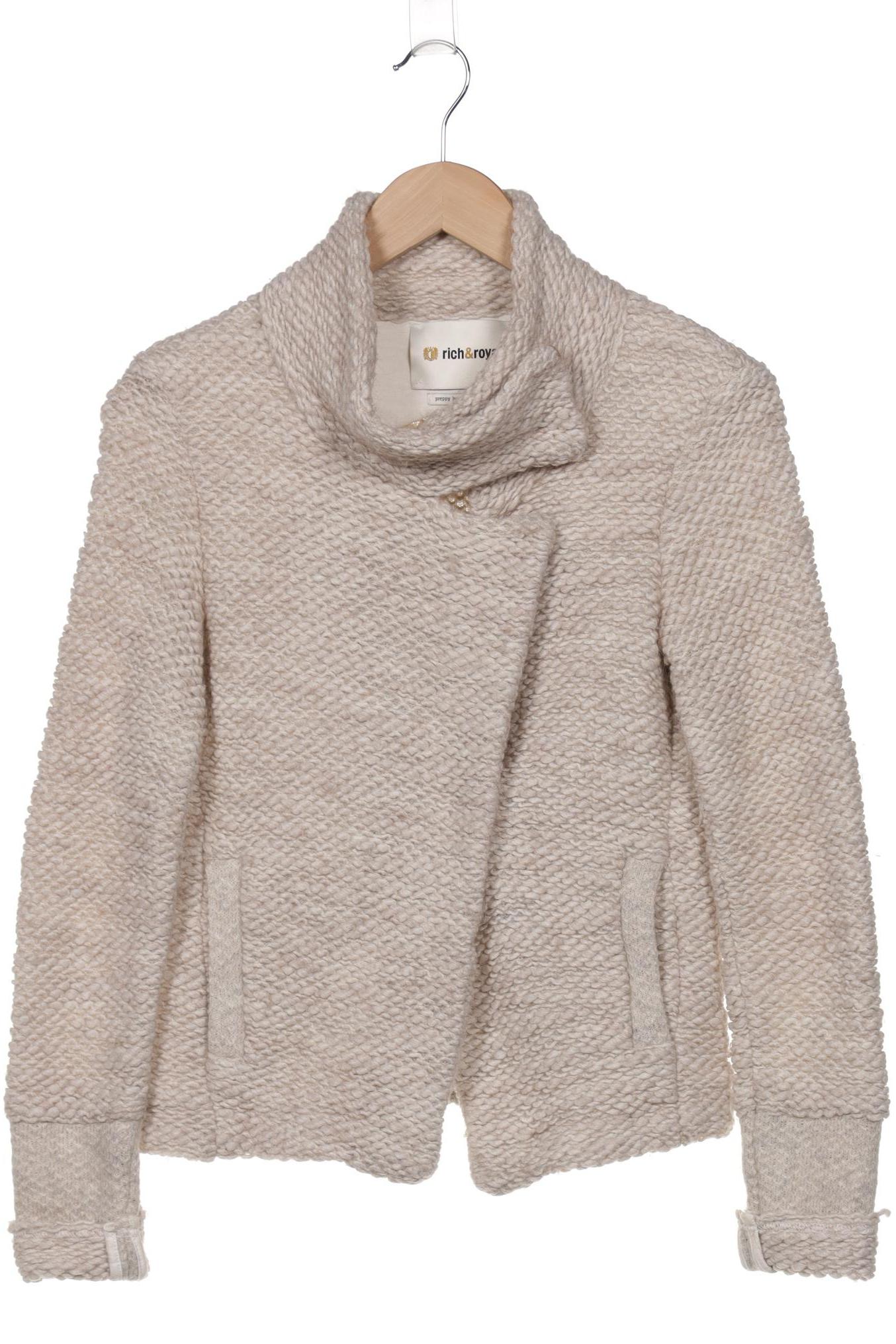 Rich & Royal Damen Strickjacke, beige von Rich & Royal