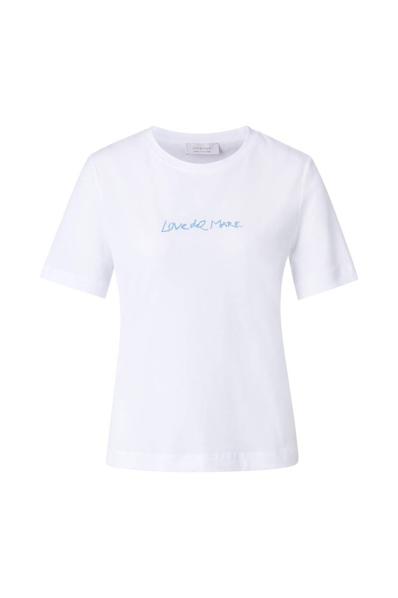 Rich & Royal - Easy Fit T-Shirt Granita Di Limone white - Gr. - M von Rich & Royal