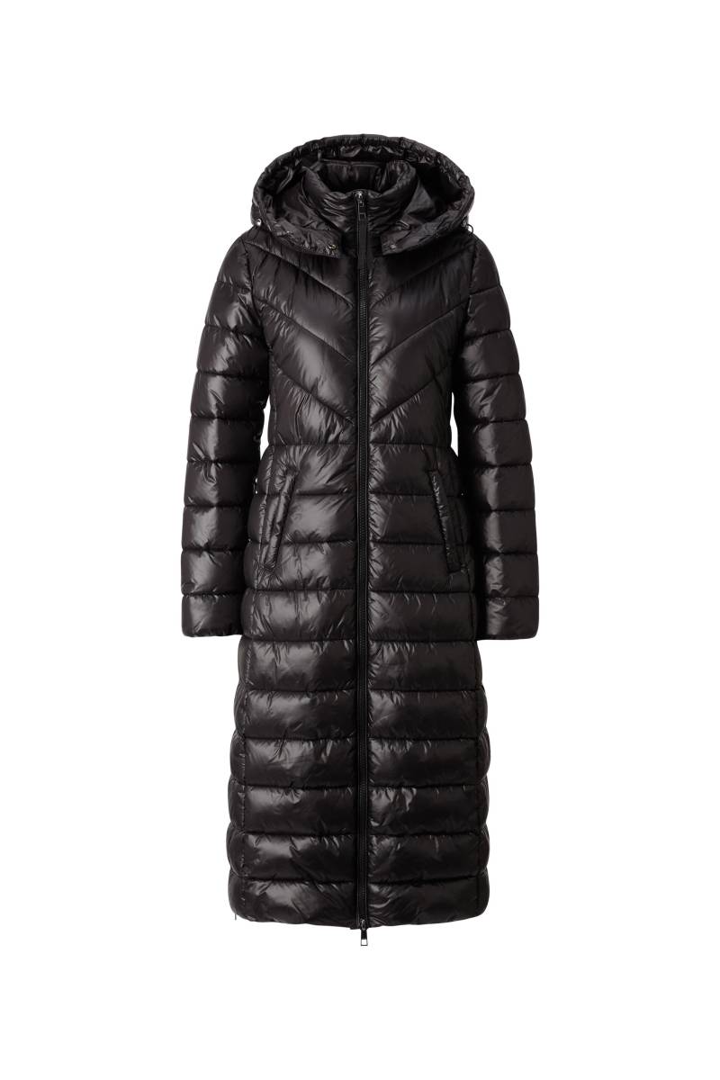 Rich & Royal - Extra long puffer coat black - Gr. - 42 von Rich & Royal