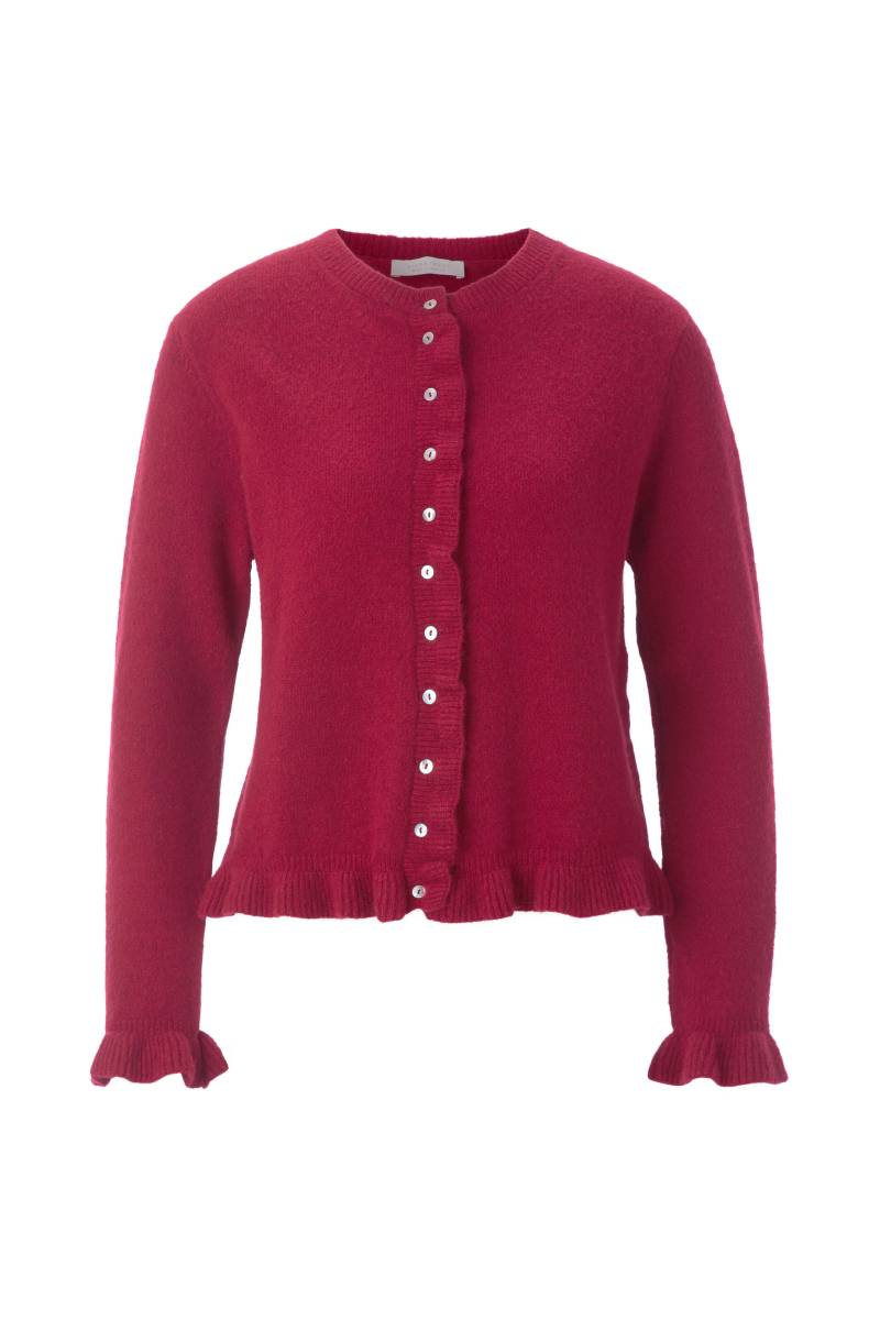 Rich & Royal - Frill Cardigan holiday red - Gr. - M von Rich & Royal