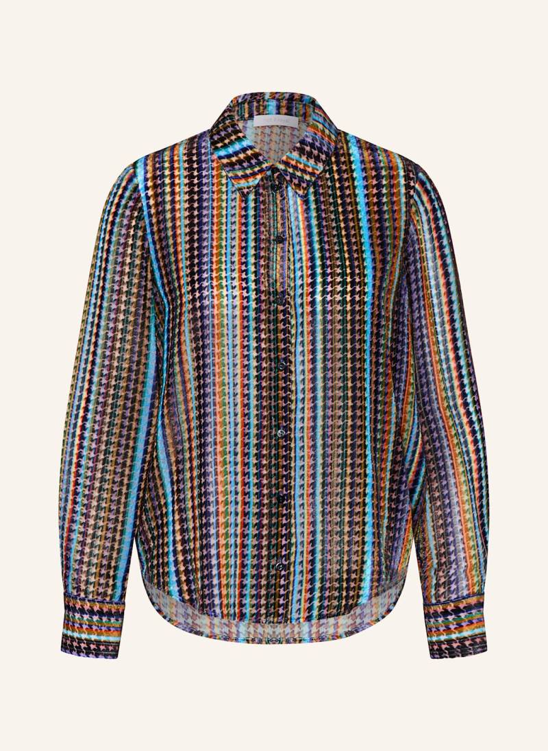 Rich & Royal Hemdbluse Aus Samt blau von Rich & Royal