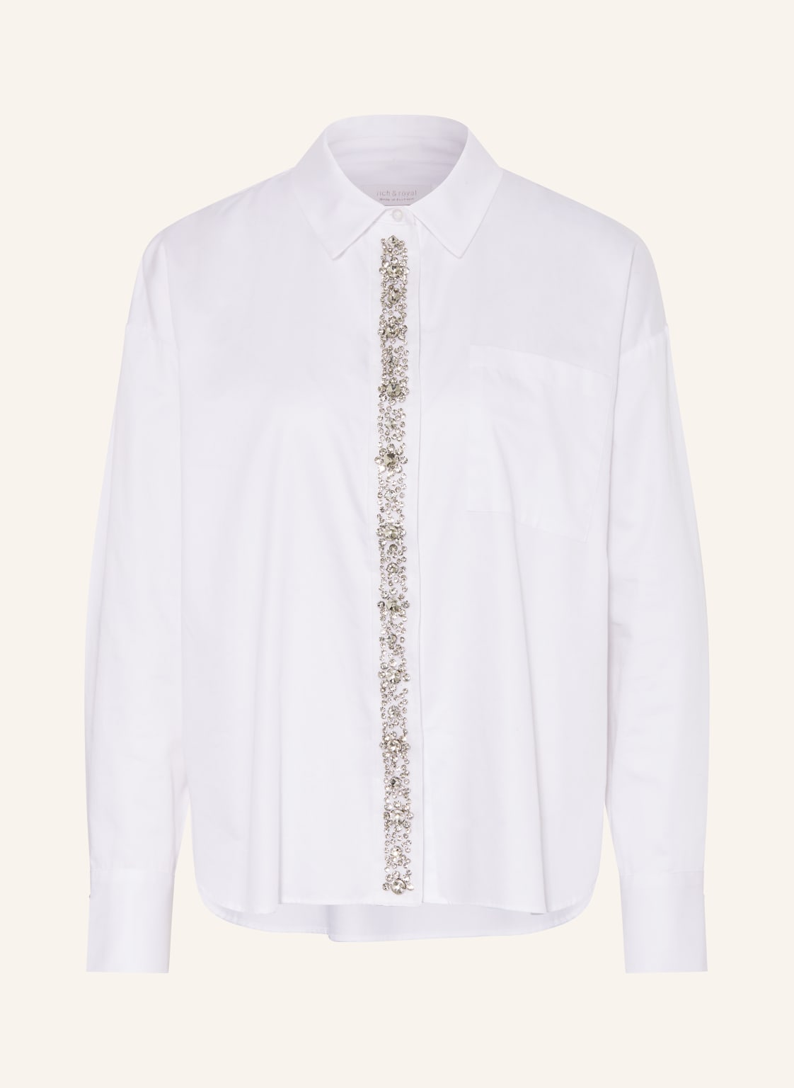 Rich & Royal Hemdbluse weiss von Rich & Royal