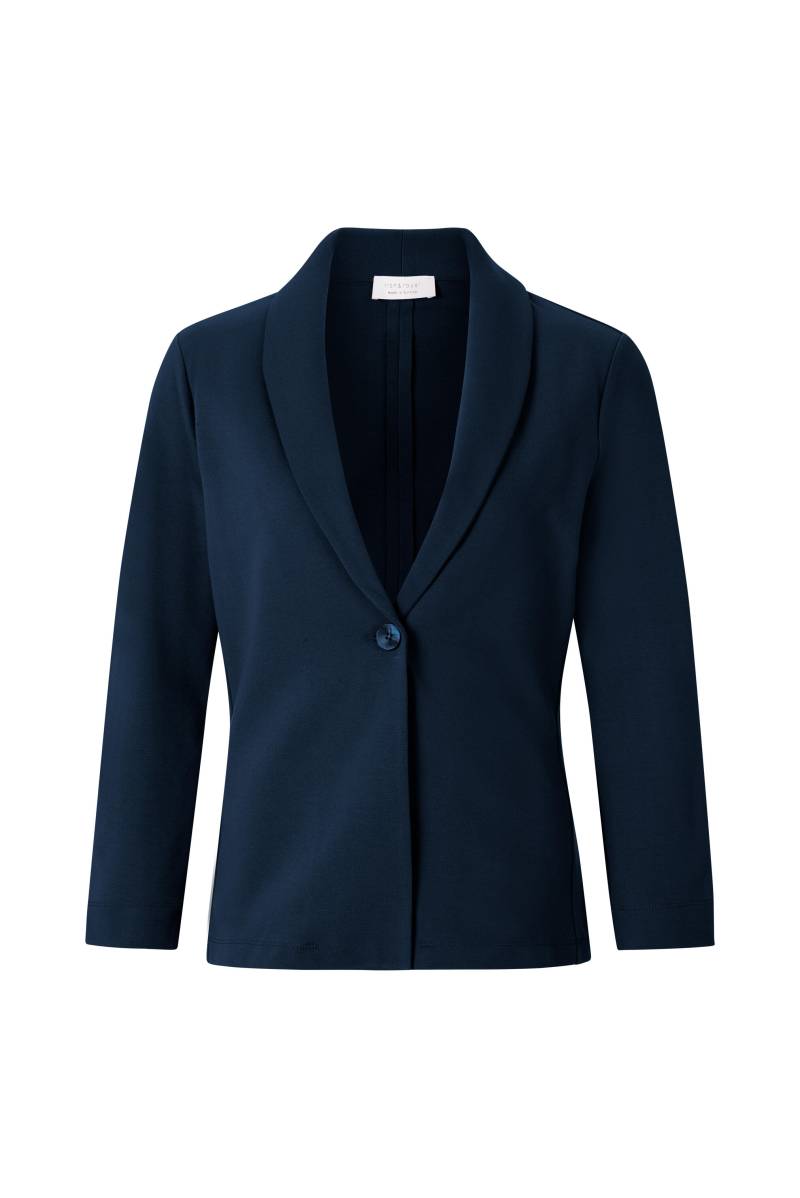 Rich & Royal - Jersey Blazer deep blue - Gr. - XL von Rich & Royal