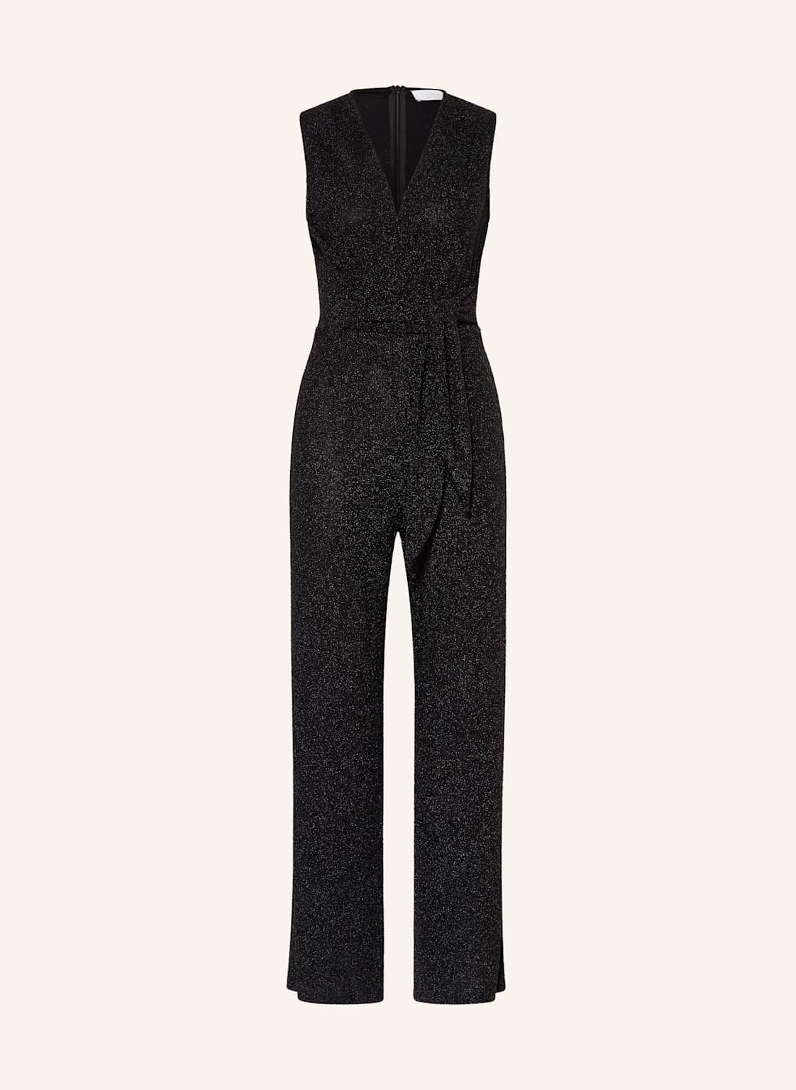 Rich & Royal Jumpsuit Mit Glitzergarn schwarz von Rich & Royal